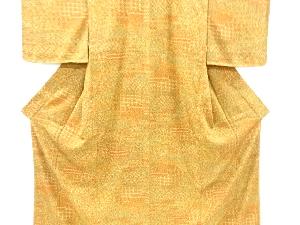 リサイクル　更紗模様小紋着物